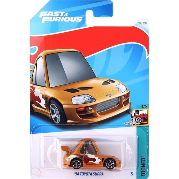 HW 2024 Fast & Furious 94 Toyota Supra Tooned