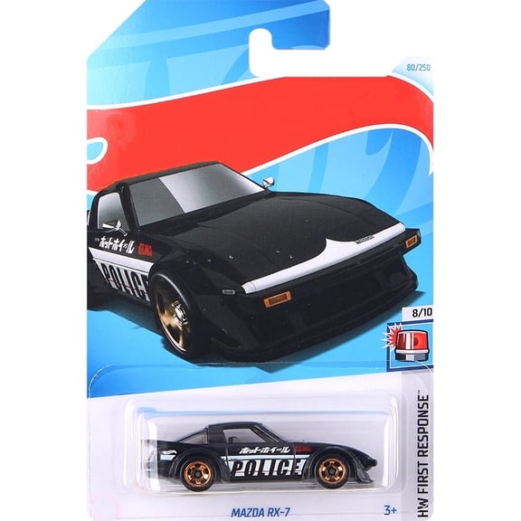 HW 2024 Mazda RX-7 (Black) HW First Response