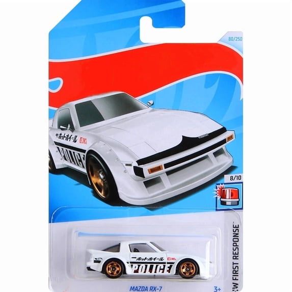 HW 2024 Mazda RX-7 (White) HW First Response