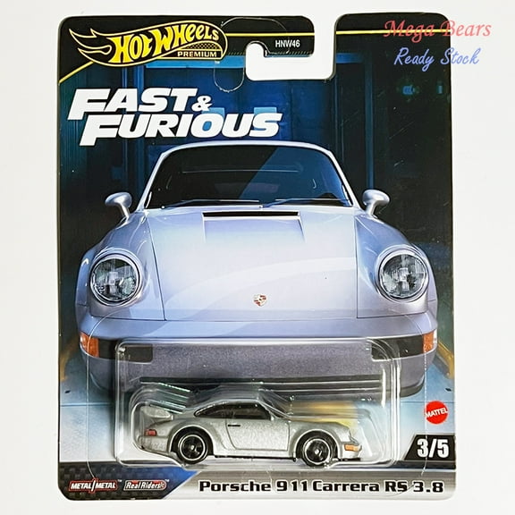 HW 2024 Premium Fast & Furious Porsche 911 Carrera RS 3.8 (Sliver)