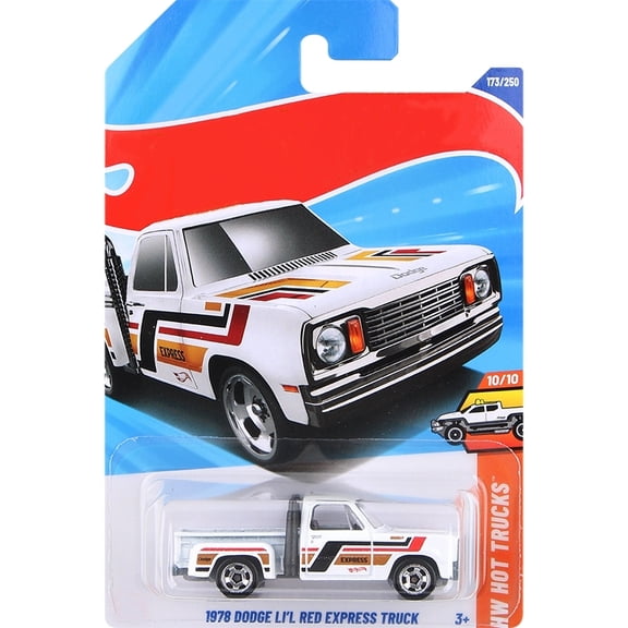 HW 2025 1978 Dodge LI'L Red Express Truck HW Hot Trucks