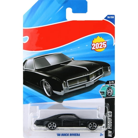 HW 2025 66 Buick Riviera (Black) HW Modified