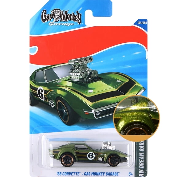 HW 2025 68 Corvette - Gas Monkey Garage HW Dream Garage