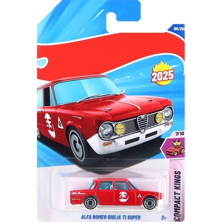 HW 2025 Alfa Romeo Giulia Ti Super (Red) Compact Kings