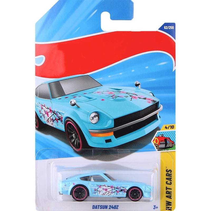 HW 2025 Datsun 240Z (Blue) HW Art Cars - Walmart.com