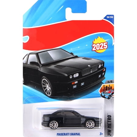 HW 2025 Maserati Shamal (Black) HW Metro