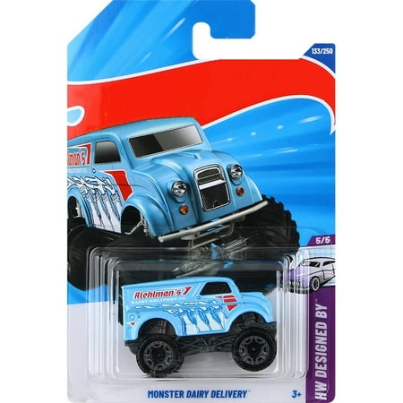 HW 2025 Monster Dairy Delivery (Blue) HW Designed By
