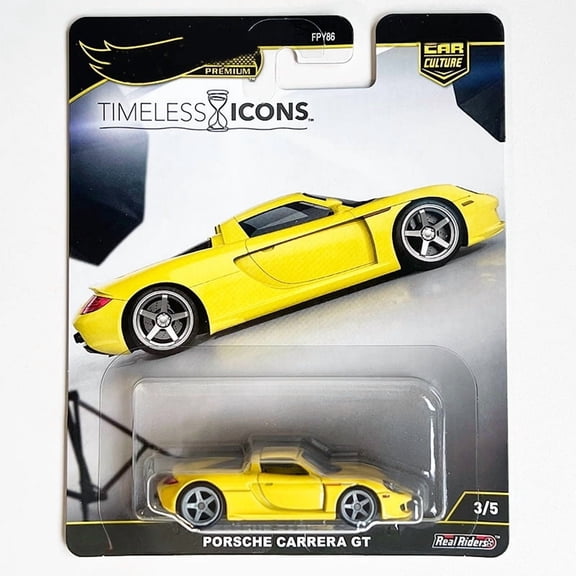 HW 2025 Premium Timeless Icons #3 Porsche Carrera GT Car Culture FPY86