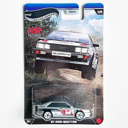 HW 2025 Silver Series Rally Racers #1 87 Audi Quattro GDG44