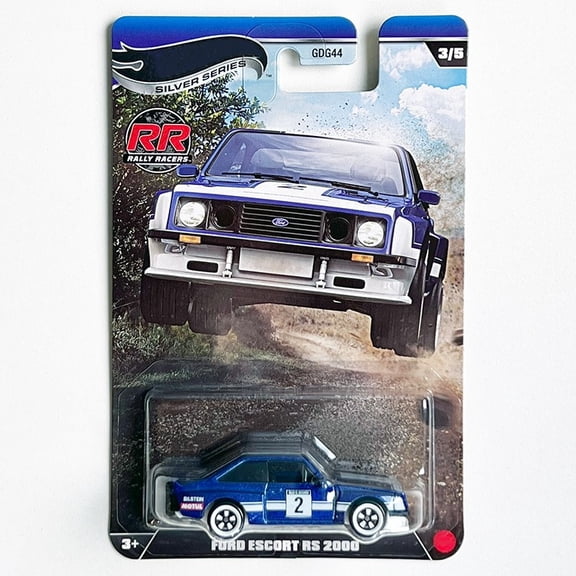 HW 2025 Silver Series Rally Racers #3 Ford Escort RS 2000 GDG44