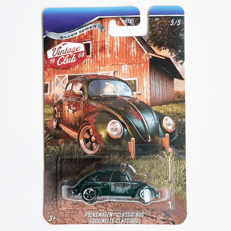 HW 2025 Silver Series Vintage Club 1968 #5 Volkswagen Classic Bug #hrt81