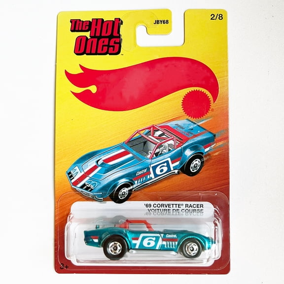 HW 2025 The Hot Ones #2 69 Corvette Racer Voiture De Course JBY68