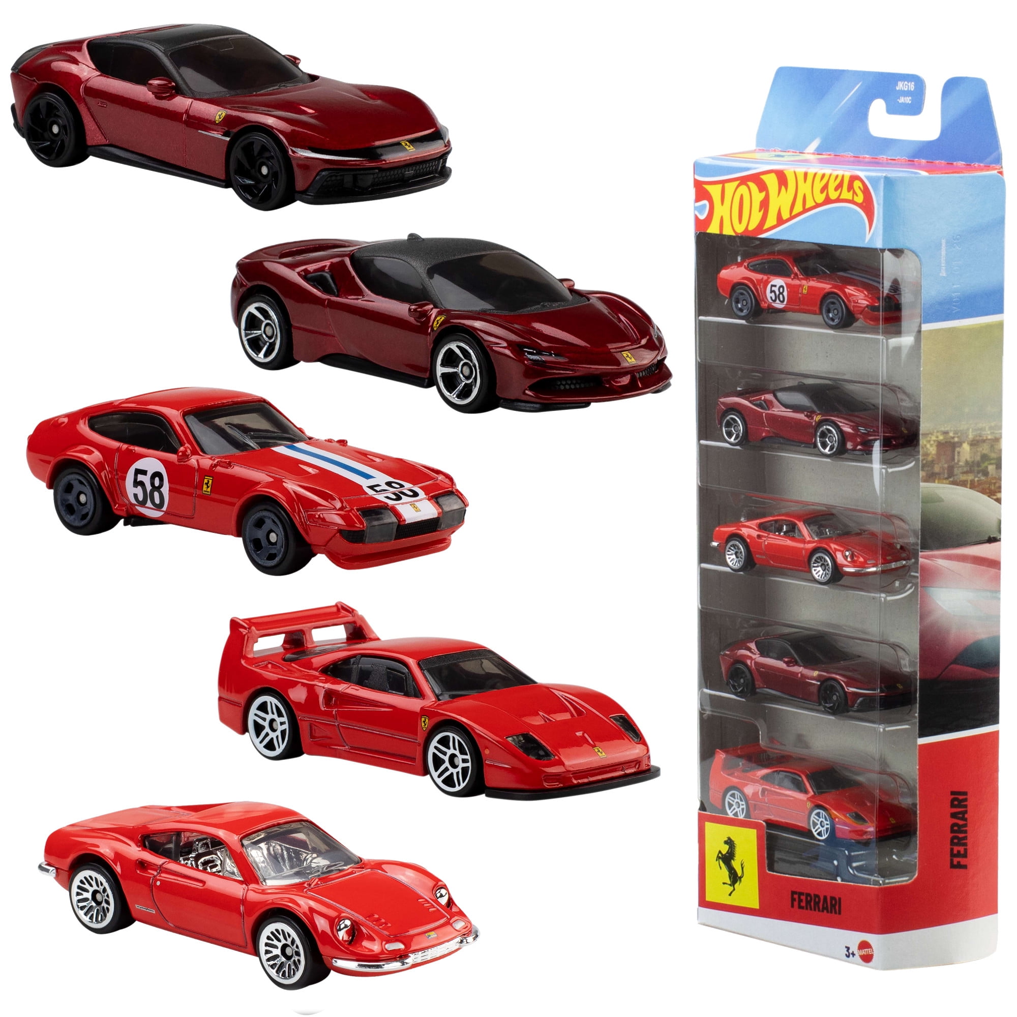 HotWheelsミニカーセットRWBPorsche Ferrari LBWK 1/64 FERRARI F40 LBWK Liberty Walk Model *HK 2024*-CHROME-