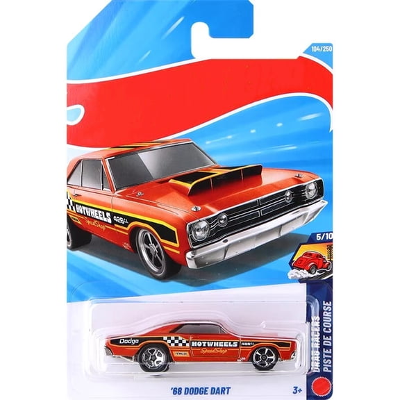 HW 2026 68 Dodge Dart Drag Racers Piste De Course