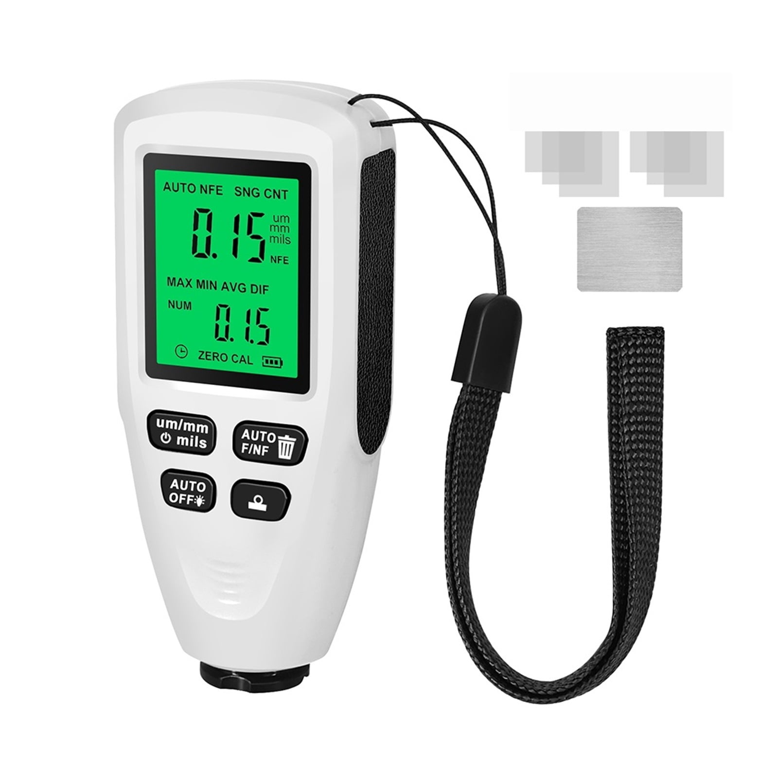 Misuratore Di Spessore Vernice Auto HW-300PRO, Precisione 0.1 Micron, Campo 0-2000 µm, Con Sonda F/N - Per Carrozzerie