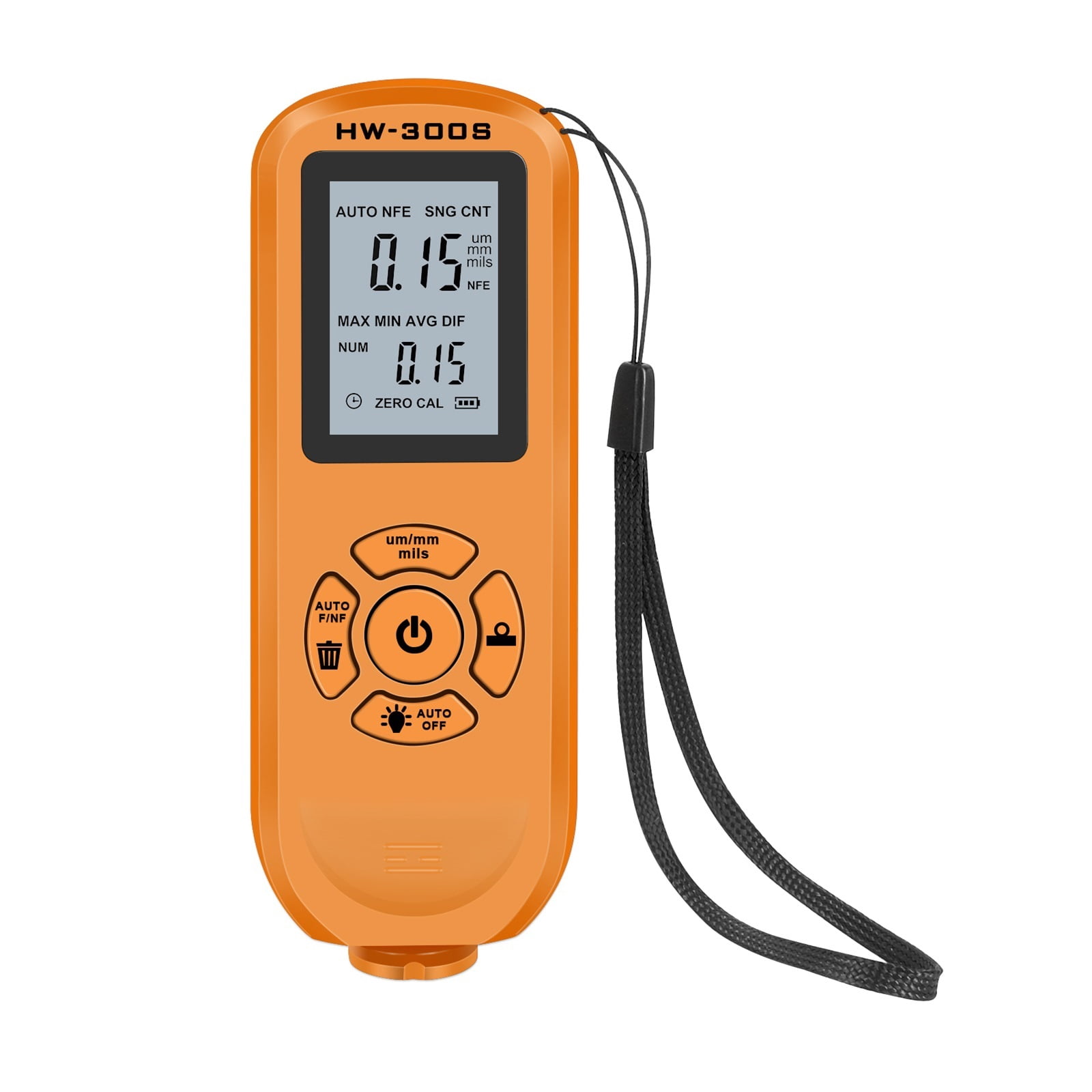 HW-300S Auto Digital Thickness Gauge Car Paint Thickness Meter Coating ...