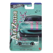 Hot Wheels Silver Series Arizona Iced Tea 1991 Mazda MX-5 Miata Die-Cast Toy Car in 1:64 Scale