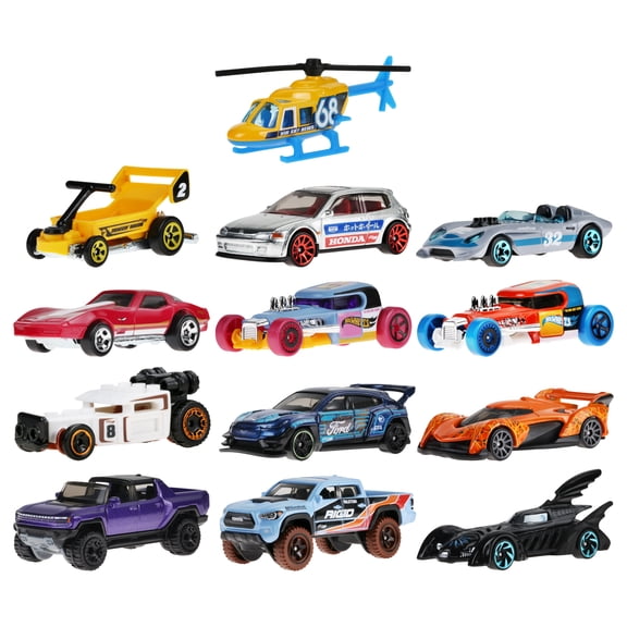 Hot Wheels 1:64 Scale Basic Toy Car or Truck (1 Car, Styles and Colors May Vary, Item May not be Pictured)