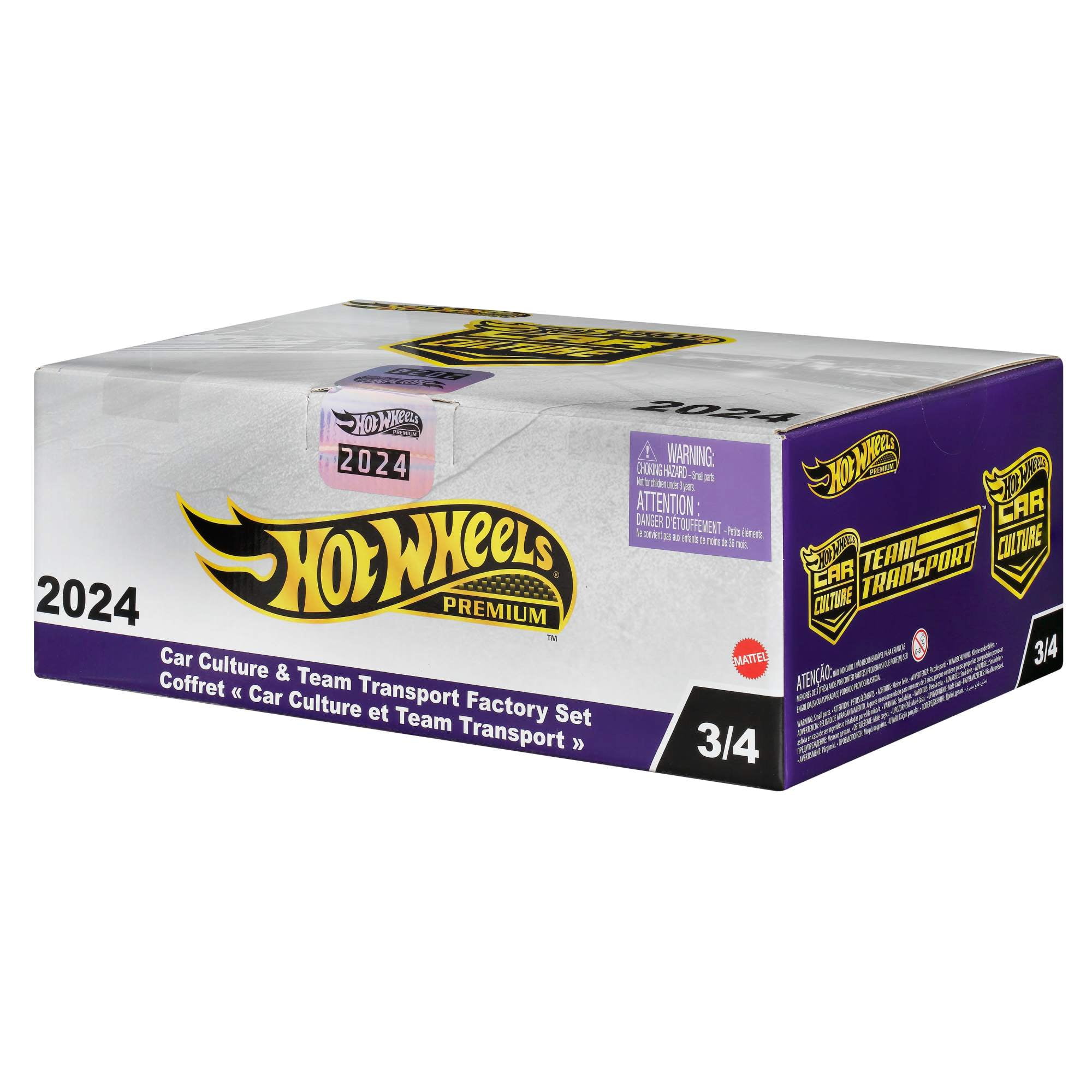 Hot Wheels Car Culture & Team Transport Factory Set, For