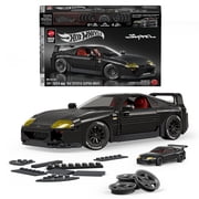 Mattel Brick Shop Hot Wheels 94 Toyota Supra MKIV Building Toy Kit (824 Pieces), for Collectors