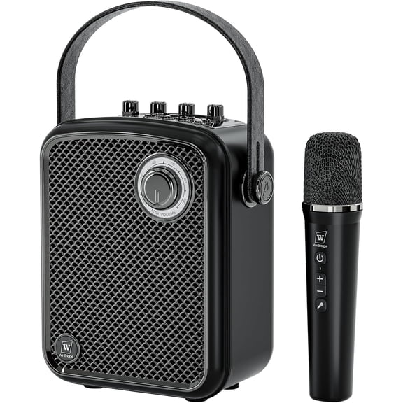 Open Box HW HAOWORKS Wireless Voice Amplifier Portable PA Speaker System Karaoke Machine S100 70W Bluetooth 5.3 1-Pack