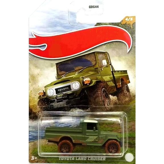 HW Mud Runners #4 Toyota Land Cruiser GDG44