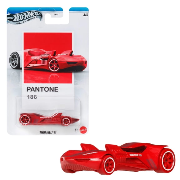 Hot Wheels Pantone Toy Car or Truck, 1:64 Scale Die-Cast Vehicle for Collectors & Kids (Styles May Vary)