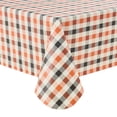 thumbnail image 1 of Way To Celebrate Halloween PEVA Tablecloth Indoor & Outdoor Table 60" x 102" - Buffalo Plaid, 1 of 9