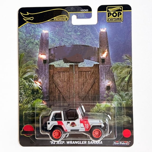 HW Premium 2025 92 Jeep Wrangler Sahara Pop Culture HXD63