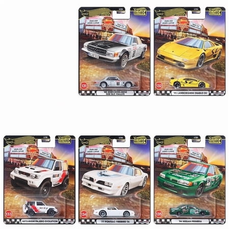 HW Premium 2025 Boulevard #131-135 Set of 5 Cars GJT68