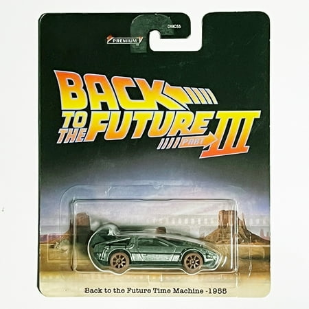 HW Premium Back to The Future Part III Time Machine - 1955 DMC55