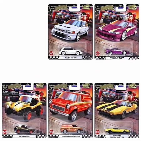 HW Premium Boulevard #106-110 Set of 5 Cars GJT68