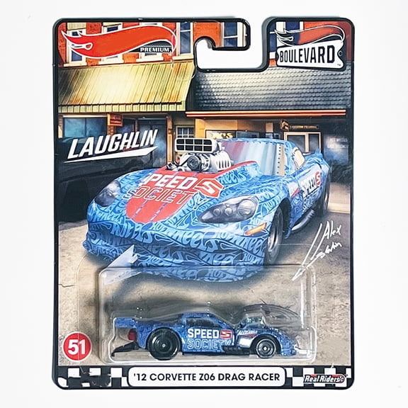 HW Premium Boulevard #51 12 Corvette Z06 Drag Racer