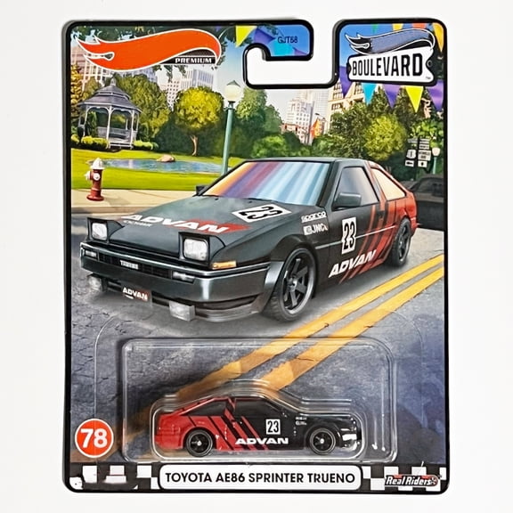 HW Premium Boulevard #78 Toyota AE86 Sprinter Trueno
