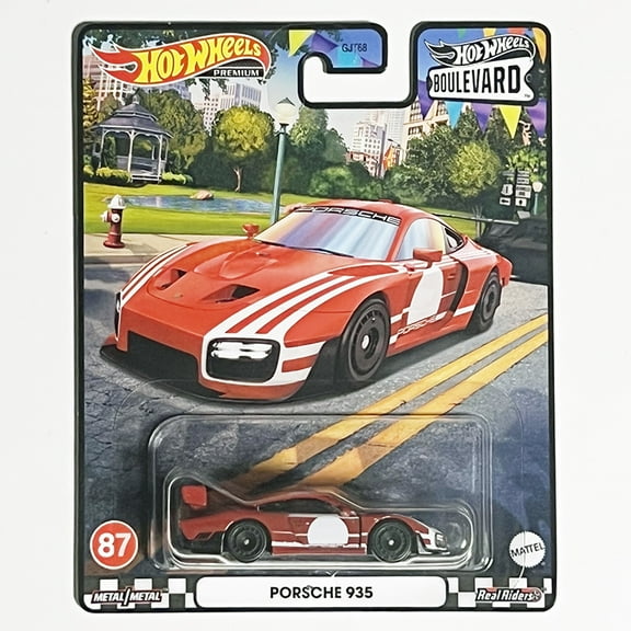 HW Premium Boulevard #87 Porsche 935 (Red)