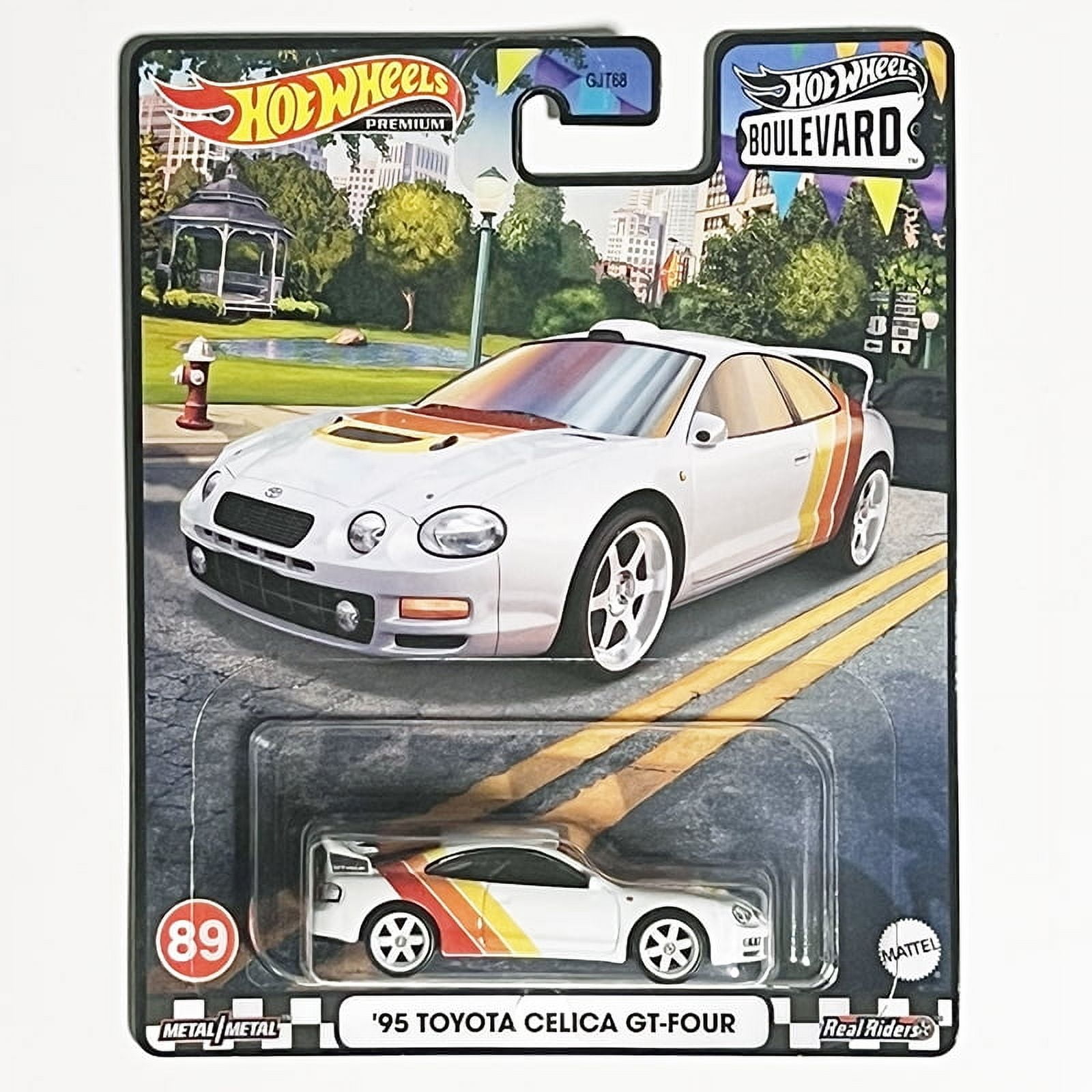 HW Premium Boulevard #89 95 Toyota Celica GT-FOUR (White