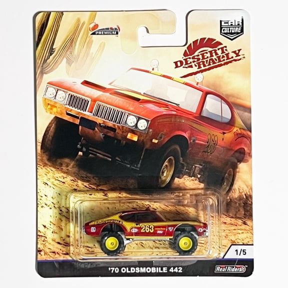 HW Premium Desert Rally #1 70 Oldsmobile 442 Car Culture