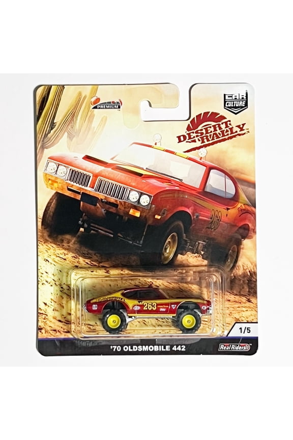 HW Premium Desert Rally #1 70 Oldsmobile 442 Car Culture