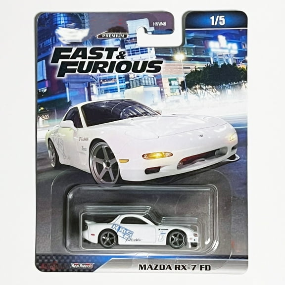HW Premium Fast & Furious #1 Mazda RX-7 FD HNW46