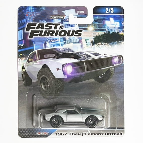 HW Premium Fast & Furious #2 1967 Chevy Camaro Offroad HNW46
