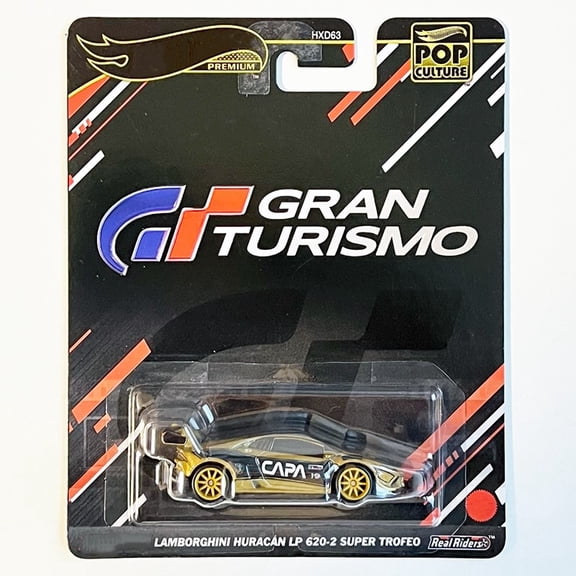 HW Premium Gran Turismo Lamborghini Huracan LP 620-2 Super Trofeo Pop Culture HXD63