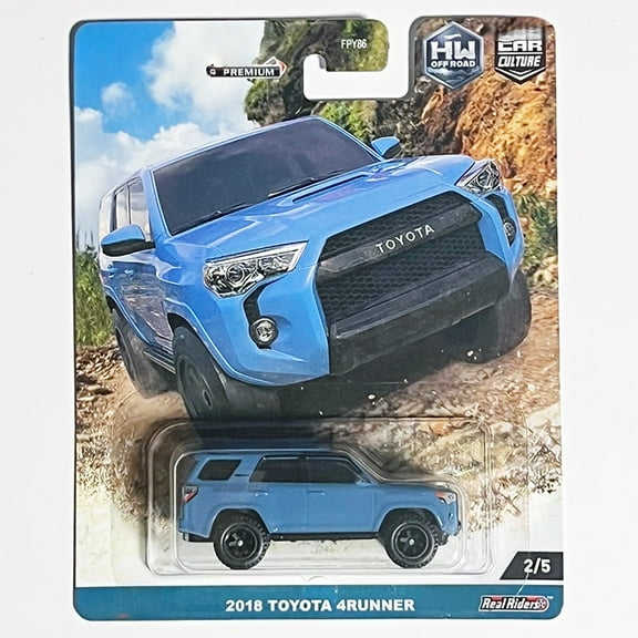 HW Premium HW Off Road #2 2018 Toyota 4Runner Car Culture FPY86