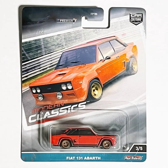 HW Premium Modern Classics #3 Flat 131 Abarth Car Culture FPY86