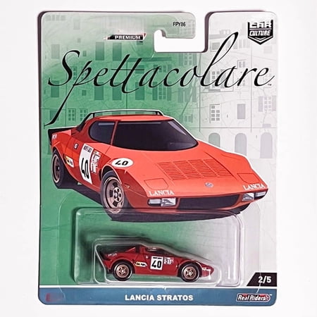 HW Premium Spettacalare #2 Lancia Stratos Car Culture FPY86