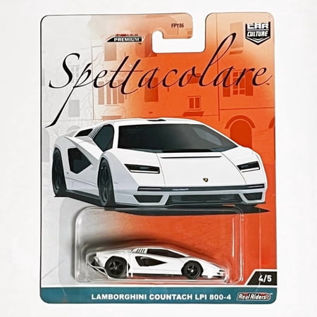 HW Premium Spettacalare #4 Lamborghini Countach LPI 800-4 Car Culture FPY86