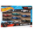 thumbnail image 1 of Hot Wheels Formula 1 Set of 10 Die-Cast Toy Cars from 2025 in 1:64 Scale, 1 from Each F1 Racing Team, 1 of 7