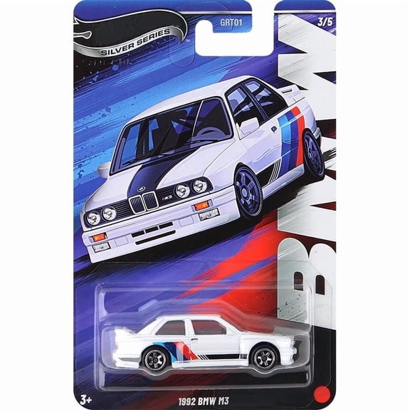 HW Silver Series BMW Series #3 1992 BMW M3 GRT01