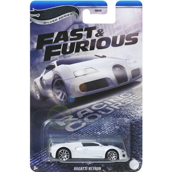 HW Silver Series Fast & Furious Racing Course #5 Bugatti Veyron HNR88