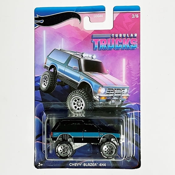 HW Tubular Trucks #2 Chevy Blazer 4H4 GDG44