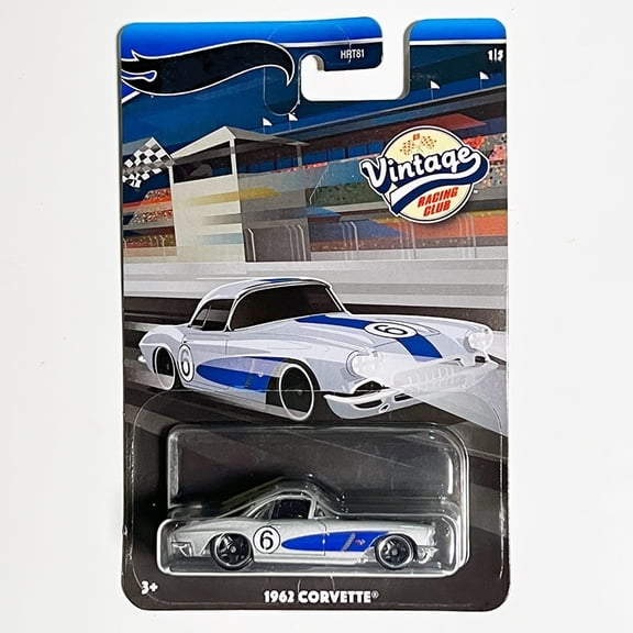 HW Vintage Racing Club #1 1962 Corvette HRT81